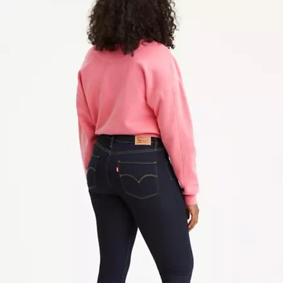 Levi’s 721 high rise skinny - dark wash - Picture 2 of 7